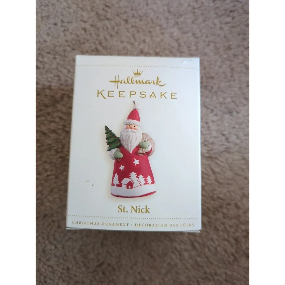 Hallmark Keepsake Ornament 2006 St. Nick Orig Box‎